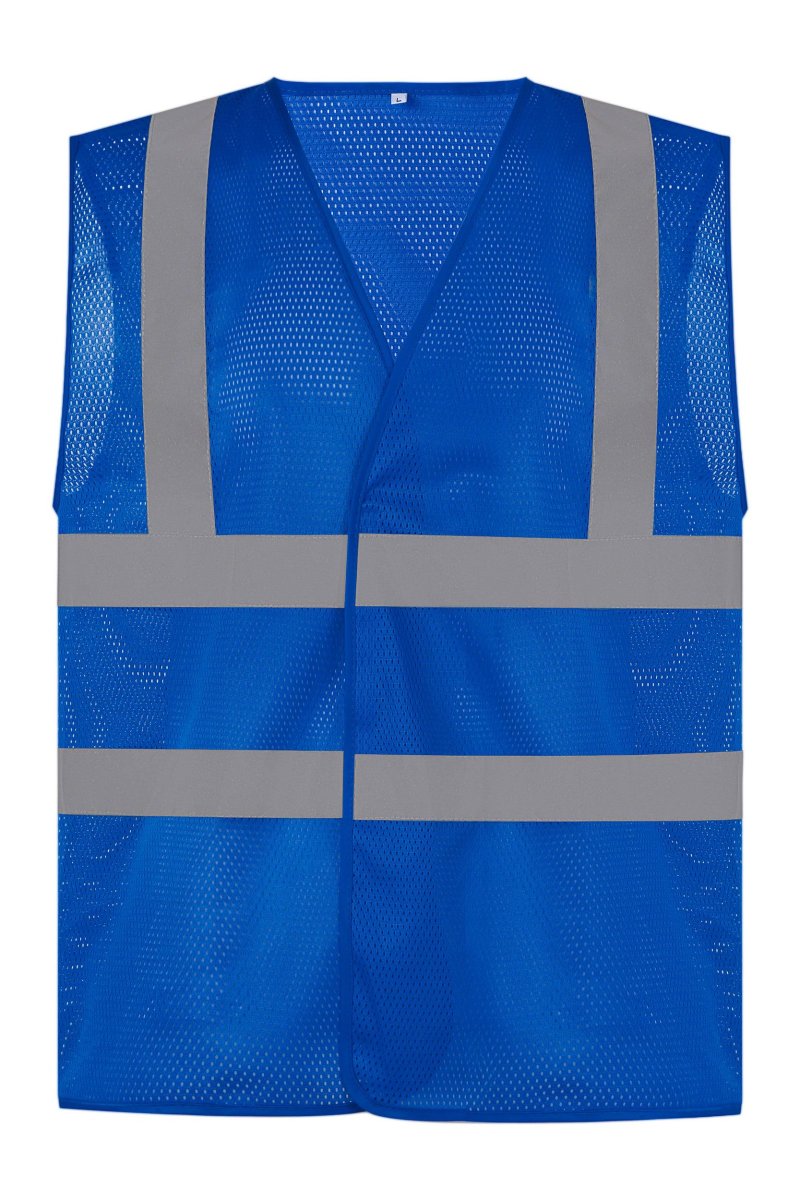 Gilet haute visibilité à maille ajourée recyclée – Image 4