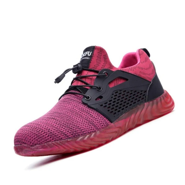 Zapatos de Seguridad Mujer Rosa – Image 9