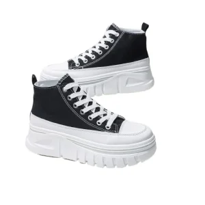 Zapatillas con Plataforma Altas